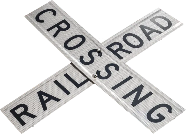 railroad crossing, sign, warning, railroad, crossing, train, road, caution, white, cross, railroad crossing, railroad crossing, railroad crossing, railroad crossing, railroad crossing, sign. Cross-border rail-trail trips near Canada: what US cyclists need to know